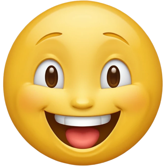 laughing face emoji, joyful expression emoji