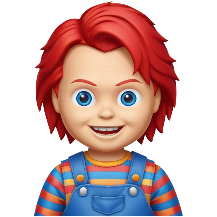 Un emojin de chuky emoji