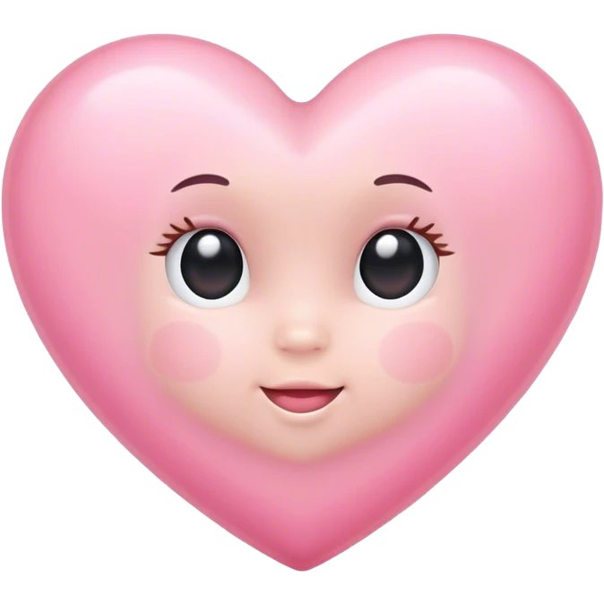 baby pink heart emoji