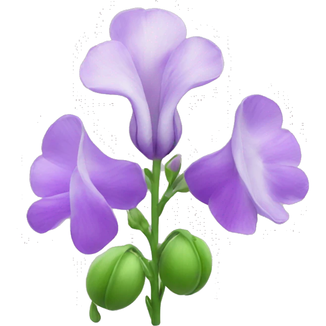sweet pea flowers emoji
