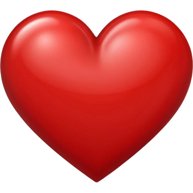 Une cœur qui forme un demi cœur emoji