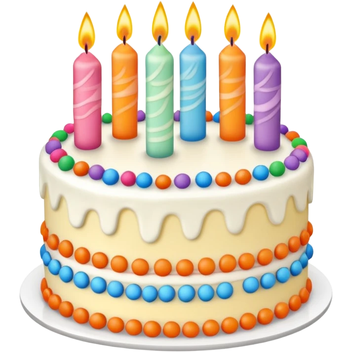 BOLO DE ANIVERSARIO emoji