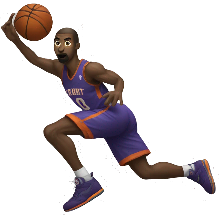 Dunk basketball emoji