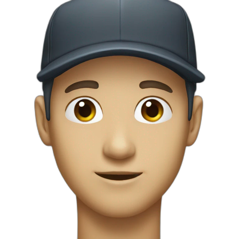 Casquette emoji