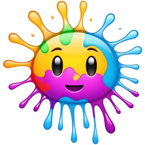 Splat on a window  emoji
