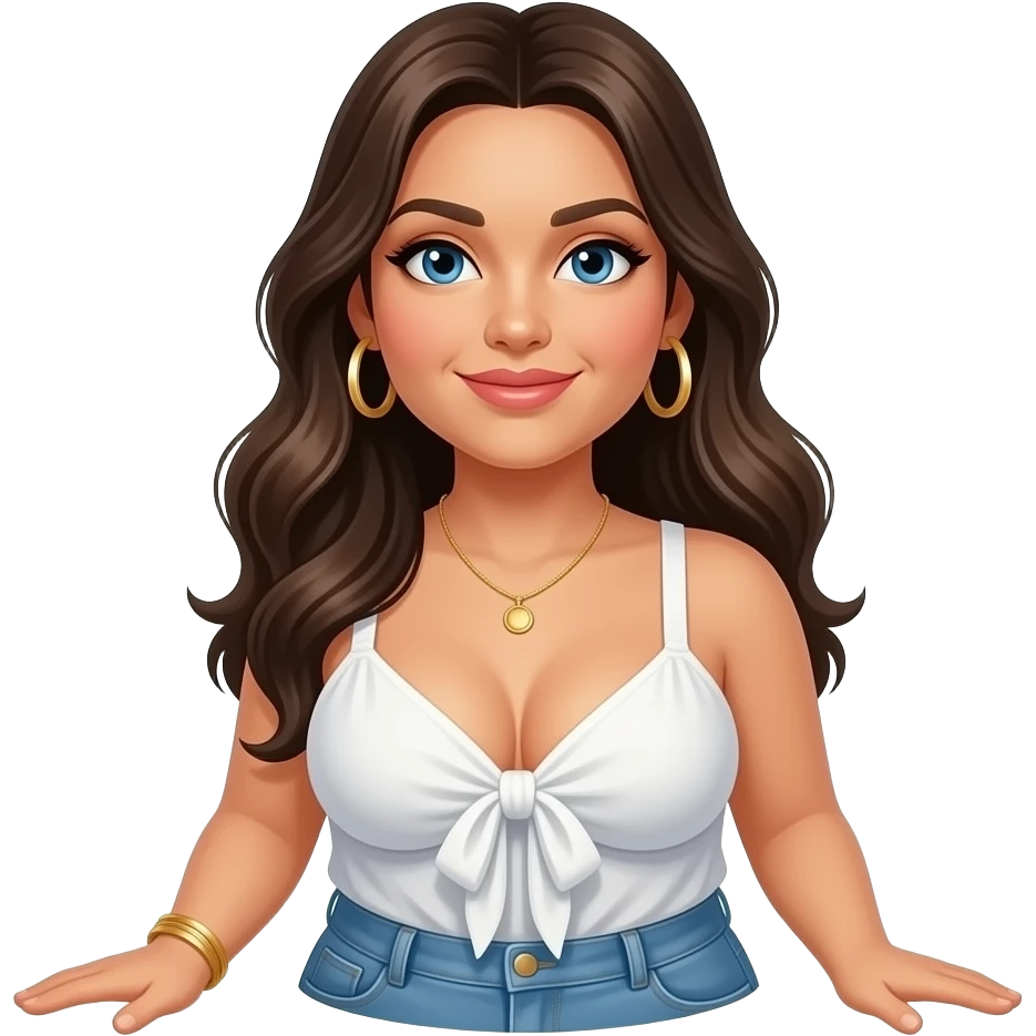 Bbl big booty latina emoji