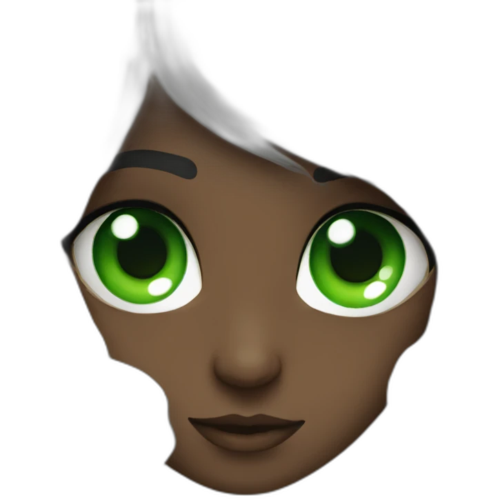 green eyes emoji