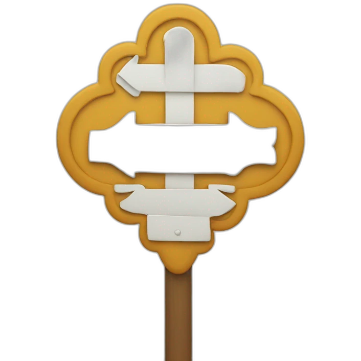 Welcome sign emoji