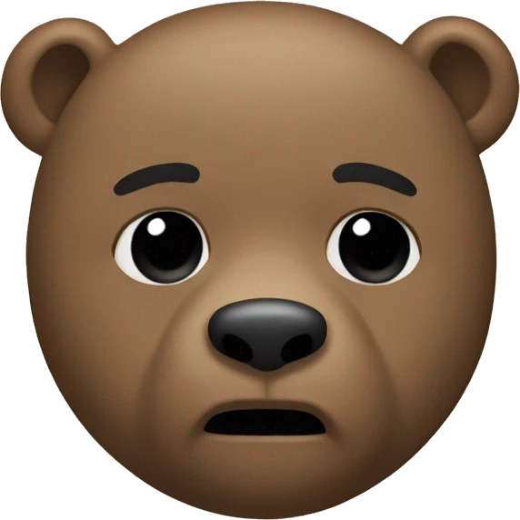 Kanye West bear emoji
