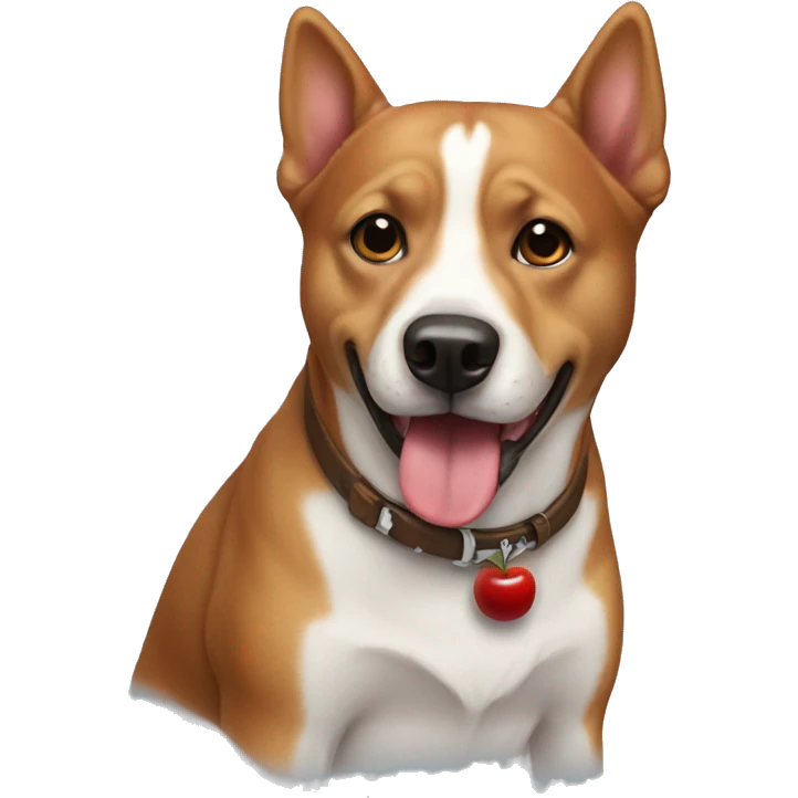 cherry dog emoji