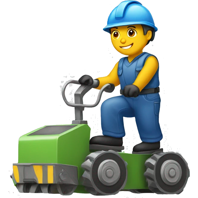 Máquina retroescaladora   emoji