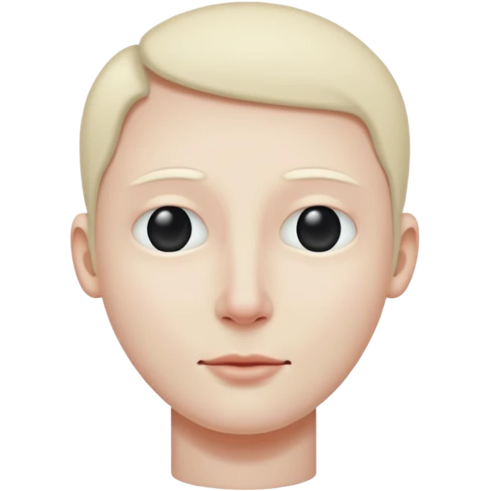 no fucking eyes...no fucking nose emoji