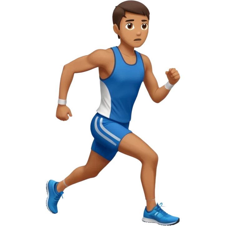 make a short runner emoji