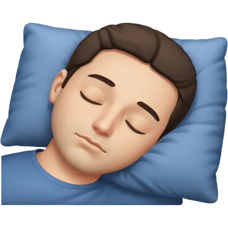 Guy Taking short nap icon emoji
