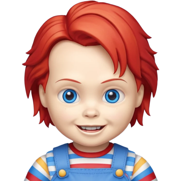 Un emojin de chuky emoji