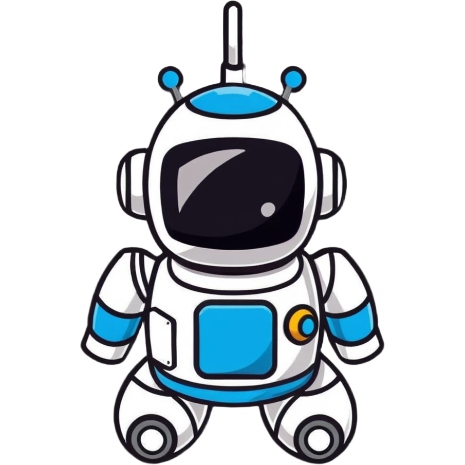 A robust, dependable robot with high-quality construction and maintenance-free design. Long-lasting robot that never needs repairs. emoji