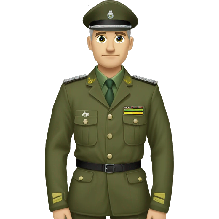 bundeswehr feldbluse von leo köhler gmbh in oliv langarm emoji