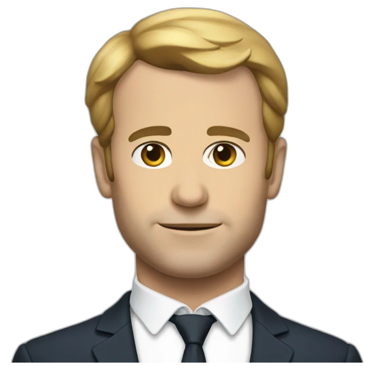 Macron body emoji