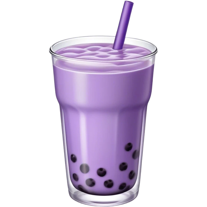 Taro boba emoji