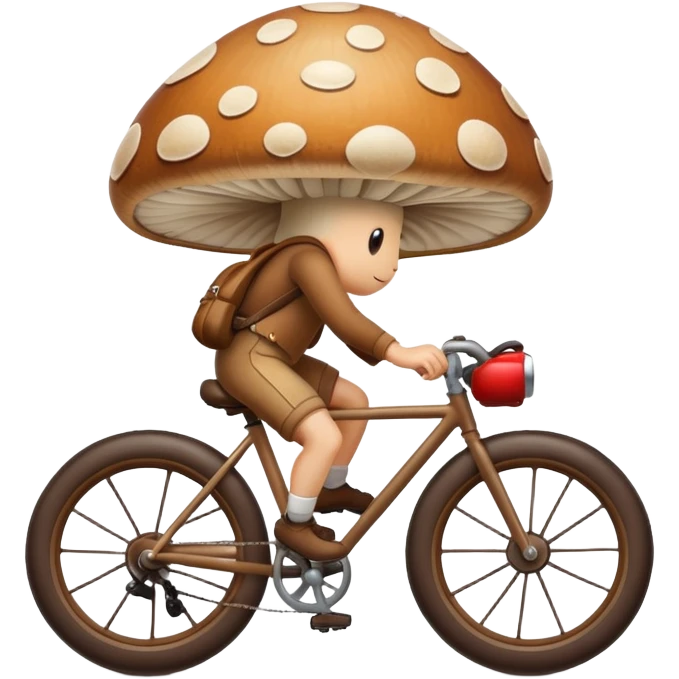 mushroom cycling emoji