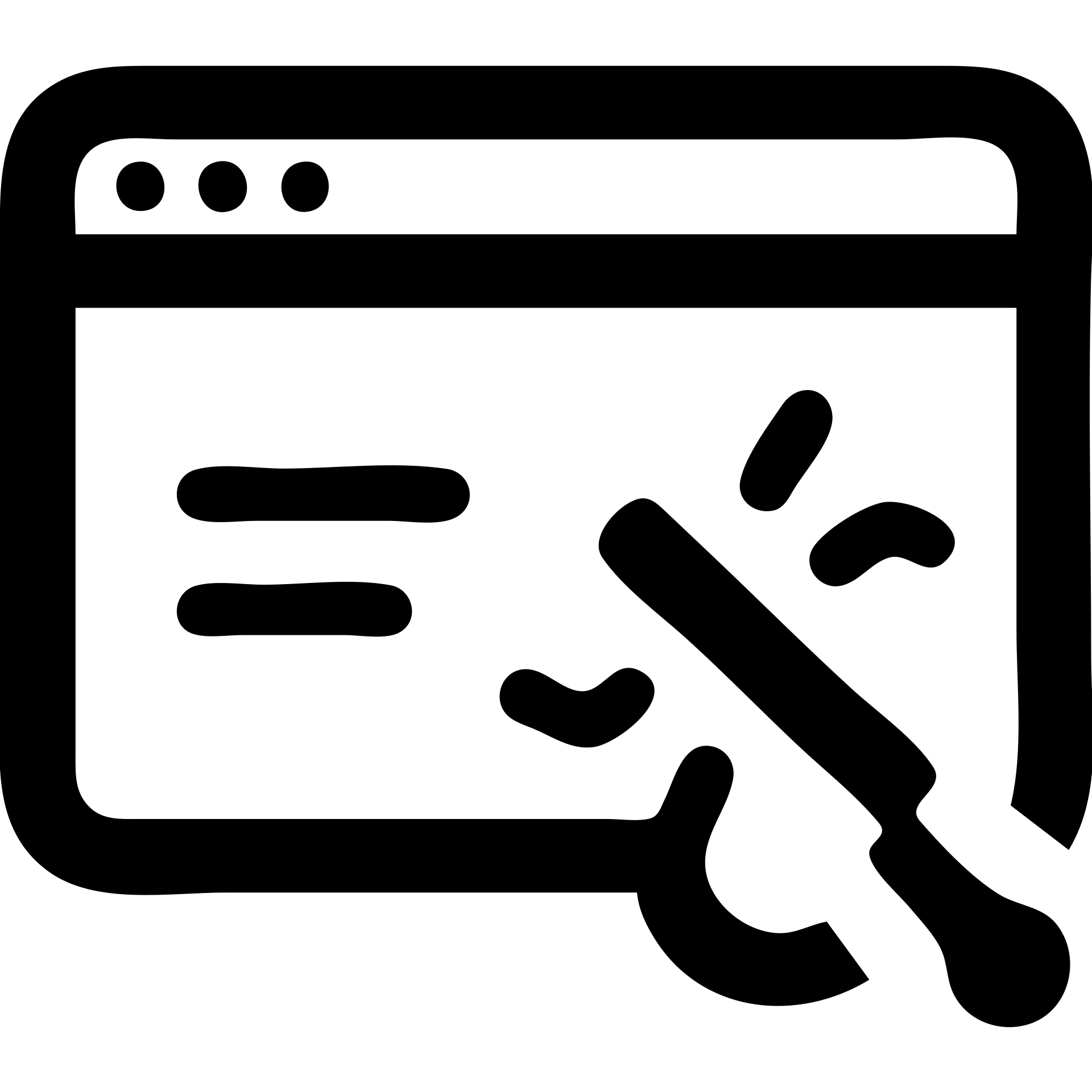 Website header layout with navigation bar, logo area, and menu items emoji