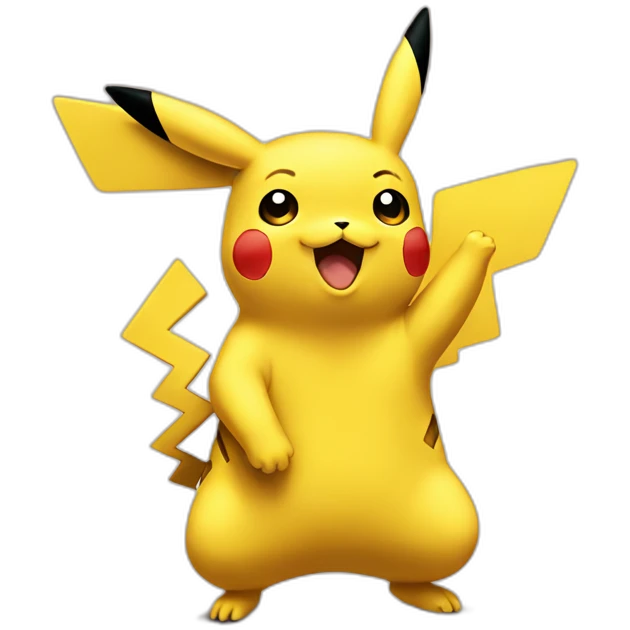 big Pikachu emoji