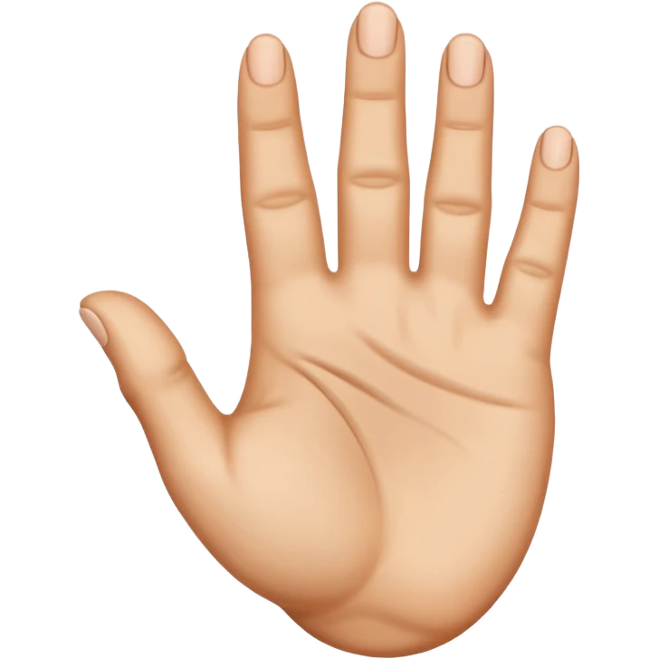 haz una mano que sea así 👇🏽 pero al revés pero que sea así cómo este emoji 👇🏽 emoji