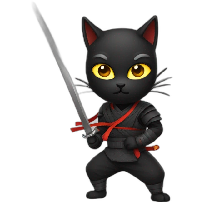 cat ninja emoji