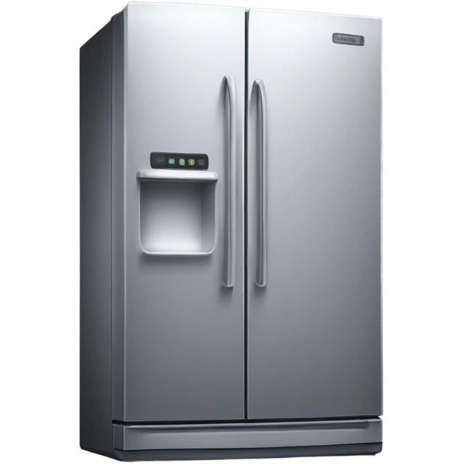 Double door fridge  emoji