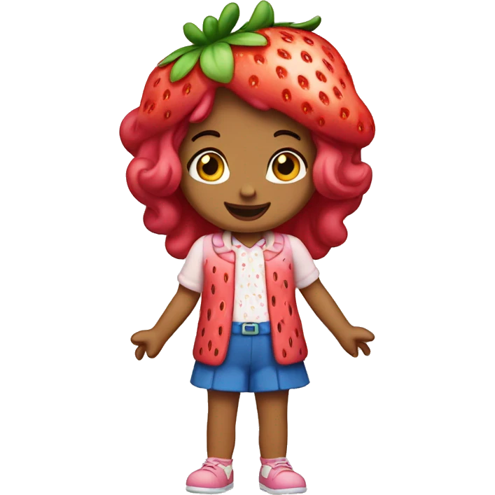 Strawberry shortcake  emoji