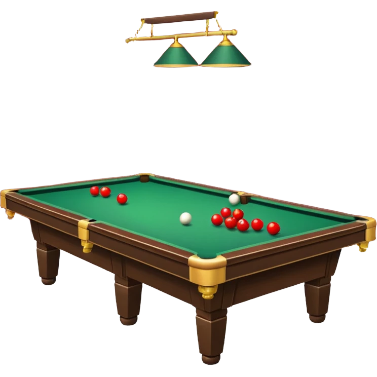 Snooker table emoji