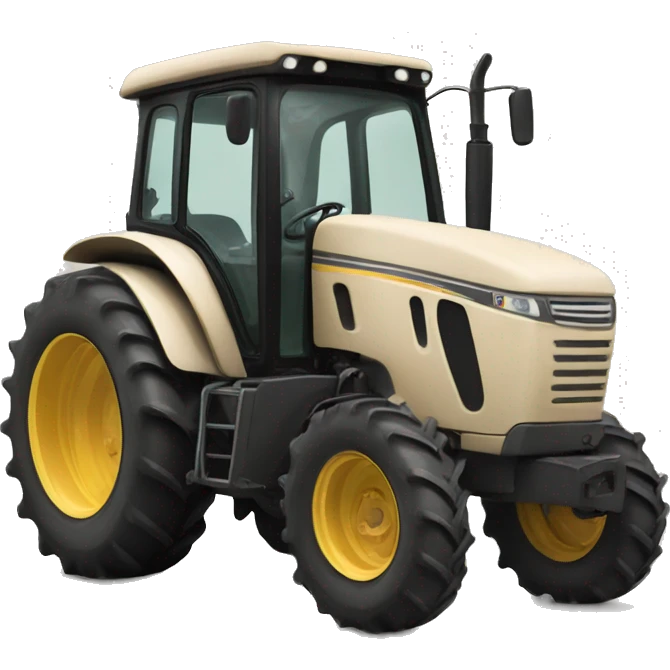 Beige tractor  emoji