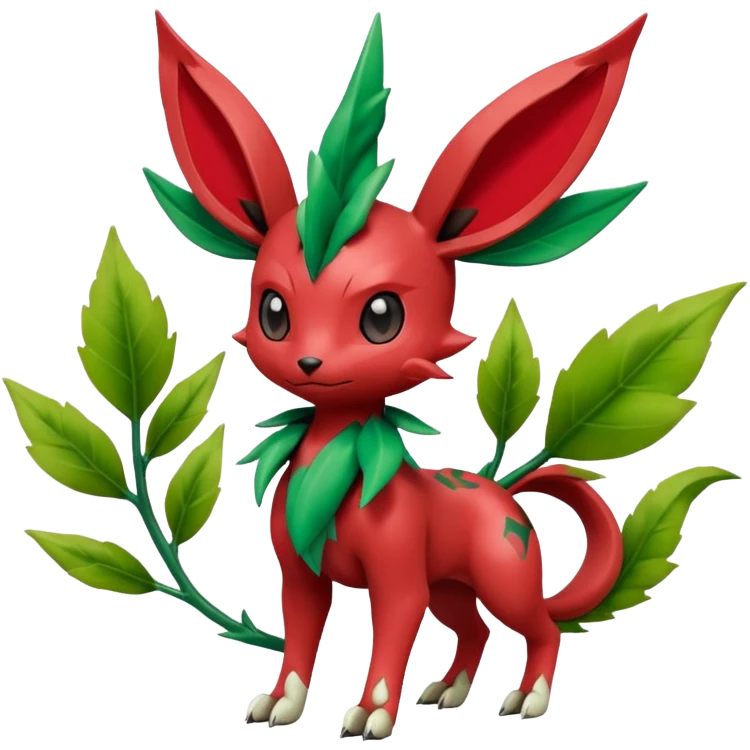 Scizor-Leafeon-Pokémon-Digimon-Fakémon-creature emoji