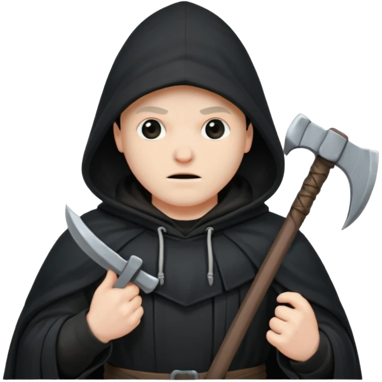 black executioner emoji