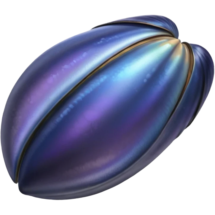 mussel, shell emoji