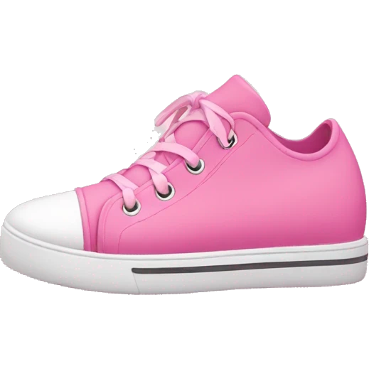 cute pink shoes emoji