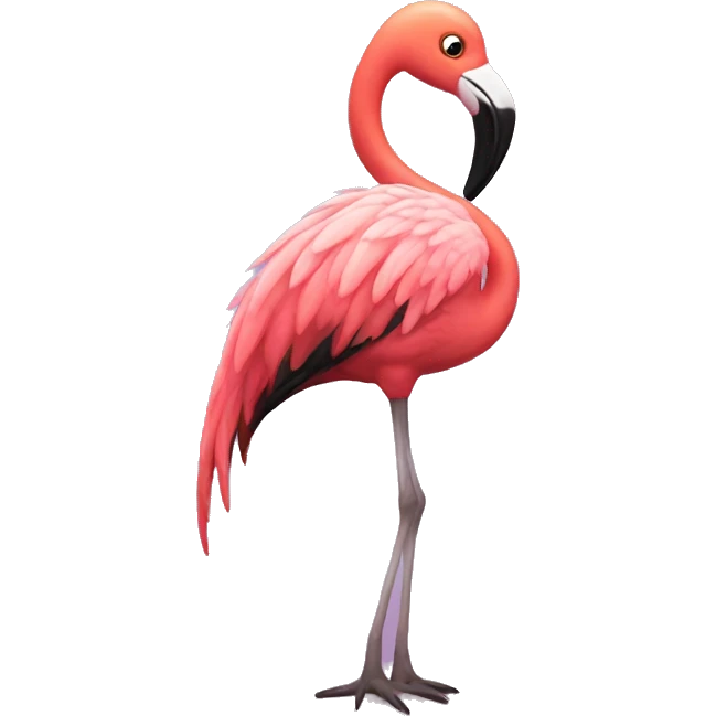 Tex Flamingo emoji