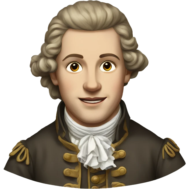 18th century Swiss young man emoji