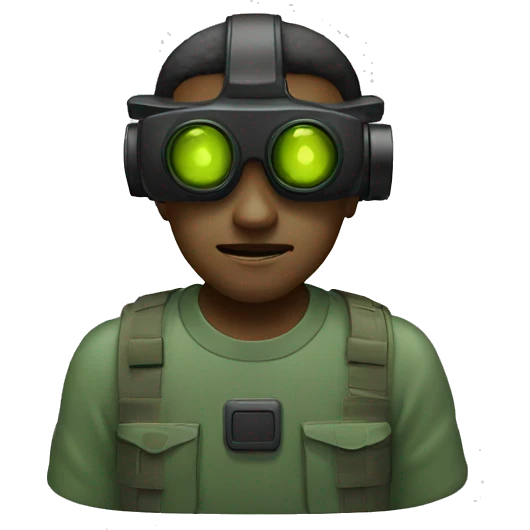 night vision goggles emoji
