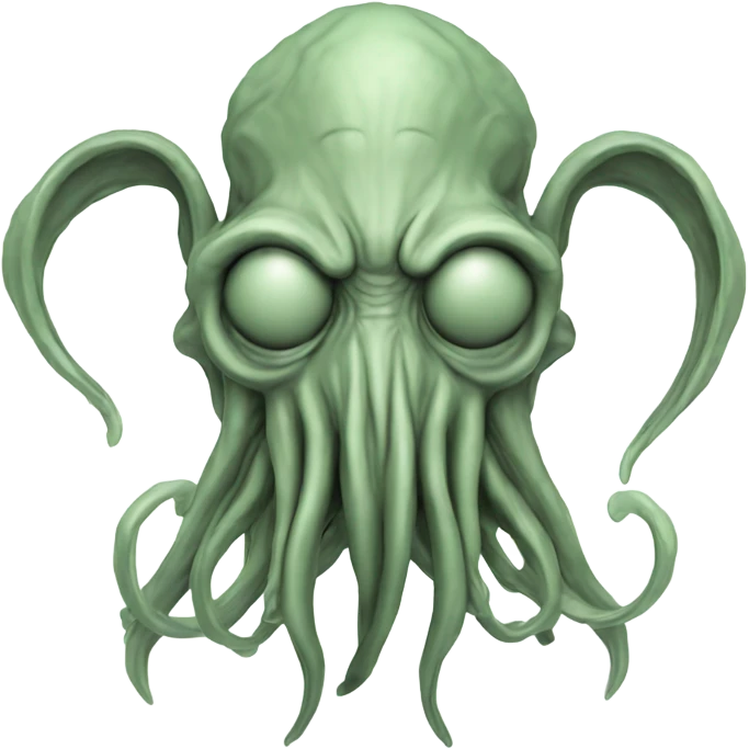 Cthulhu topology wireframe  emoji