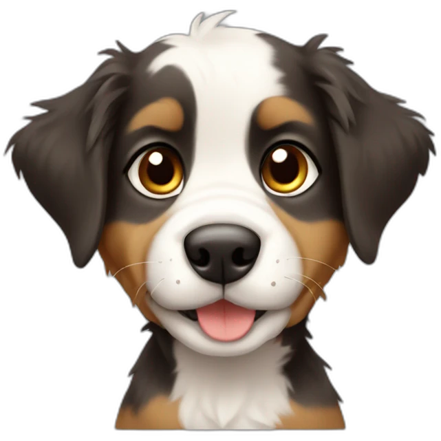 Aussie puppy emoji
