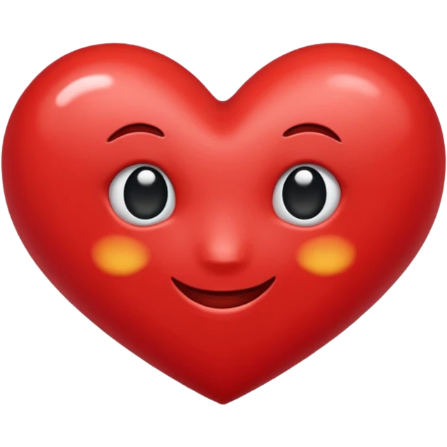 Um coração  emoji