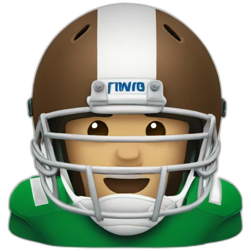 Logo de football  emoji