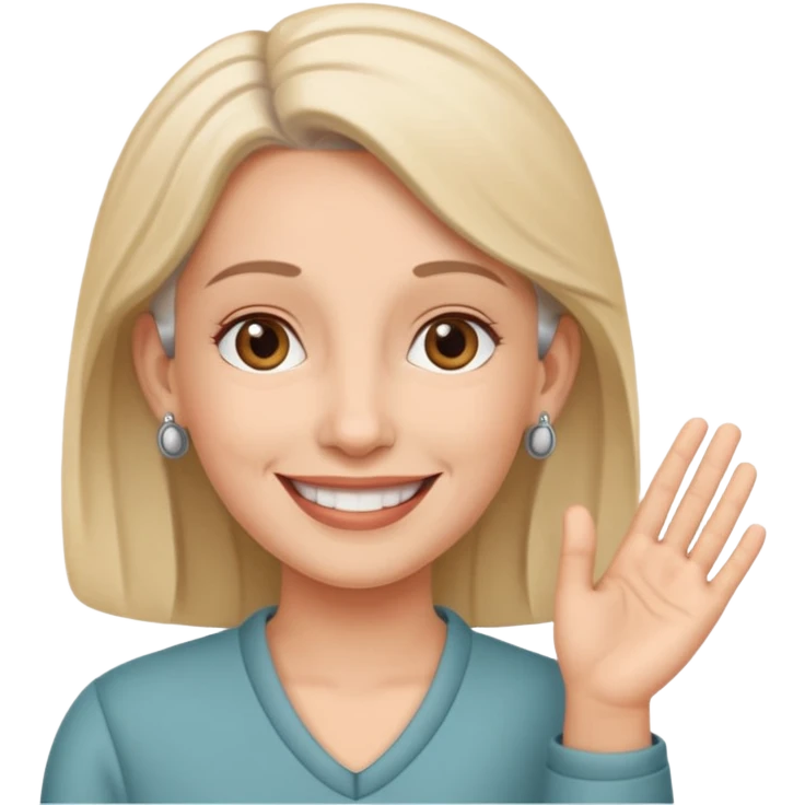 Deaf Woman Emoji emoji