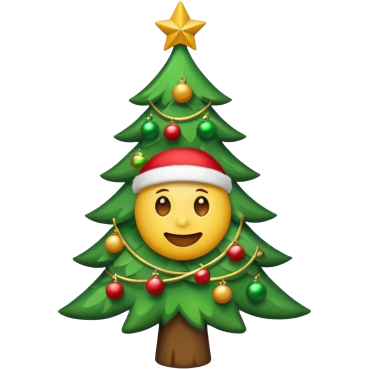 Emoji sapin avec bandeau 'ACMS' emoji