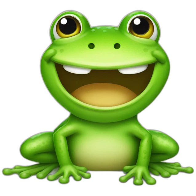 winking frog emoji