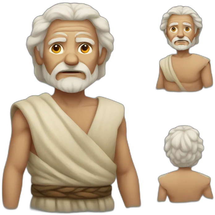 old man in ancient times emoji