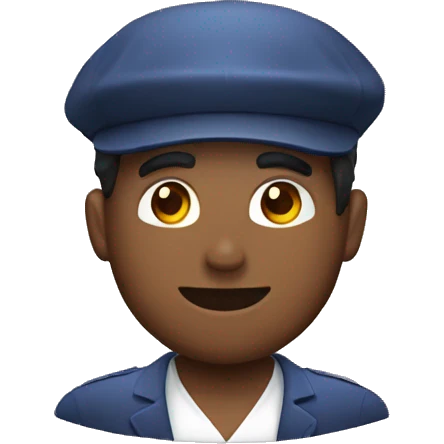 man wearing kippah in discord emoji style emoji