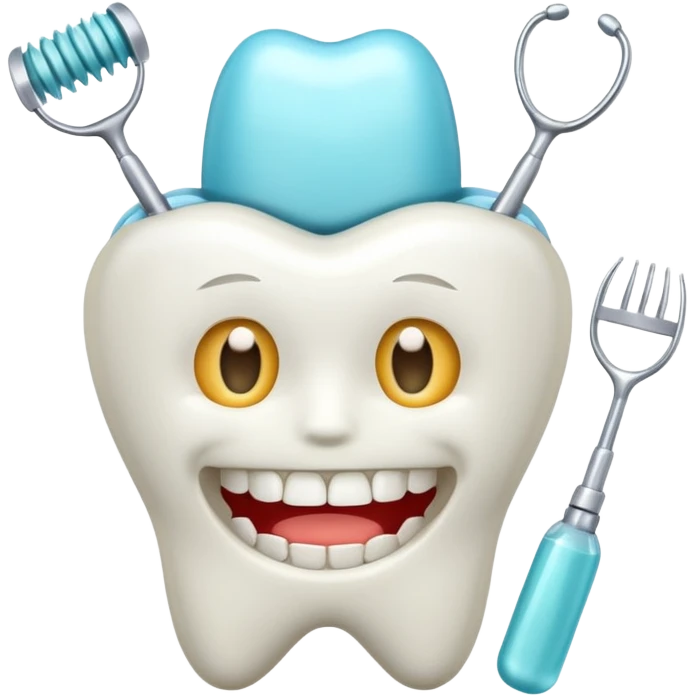 Aislamiento absoluto dental emoji