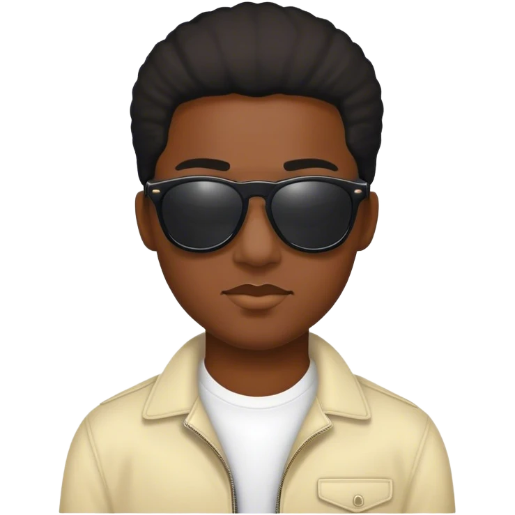 Nigga with sunglasses  emoji